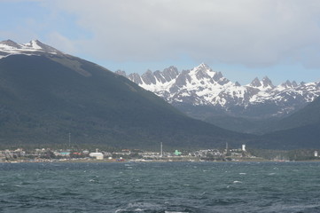 Puerto Williams is a small Chilean town and port on the island of Navarino  to the shore of the Strait of the Beagle channel.