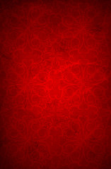 Conceptual red old paper background, vintage texture pattern