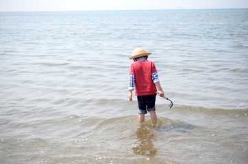 潮干狩り