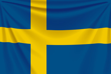 back flag sweden