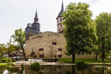 Naklejka premium Schloss und Schlosshotel Romrod, Romrod, Hessen Deutschland
