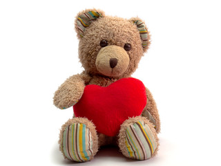 Teddy bear with heart