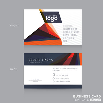 Abstract modern Business cards Design