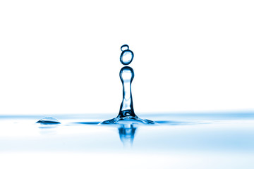 Water splashes background