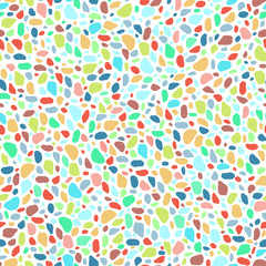 Seamless pattern with  stones