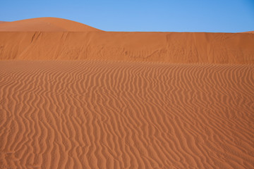 Fototapeta na wymiar Red Dunes in Namib Deset, Namibia