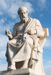 Plato,ancient greek philosopher - obrazy, fototapety, plakaty