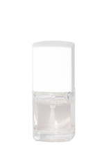 Clear transparent nail polish