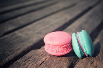 Macaroons colorful