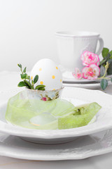 Easter table decoration