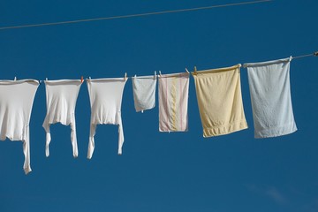 Clothes Hanging Outside