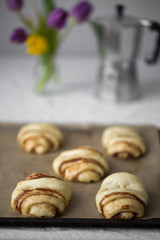 sweet rolls with cinnamon and cardamom
