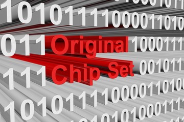 Original Chip Set is represented as a binary code