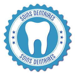 Logo soins dentaires.