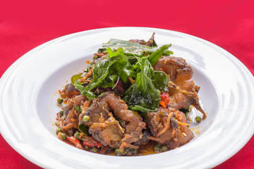 Spicy Stir-Fried Catfish