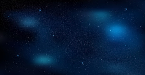 Abstract background is a space with stars nebula