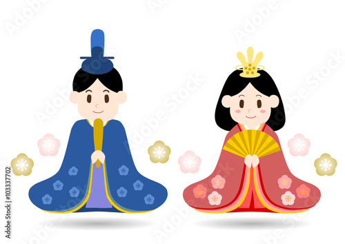 美しい花の画像 上お内裏様 しゃく イラスト