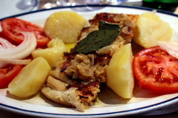 merluzzo all'aglio
