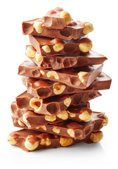 Chocolate with nuts