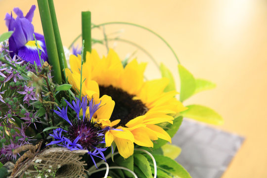 nice suflower decoration