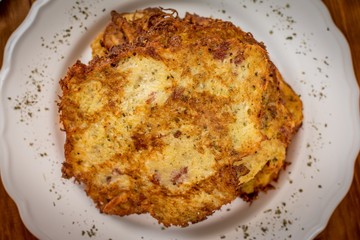 Fried potato pancake