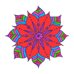 Flower mandala