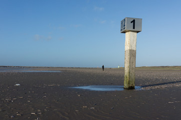 Beach pole IJmuiden