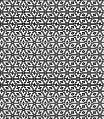 pattern. Modern geometric texture. Repeating abstract background. Triangle linear grid from striped elements