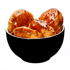 breaded eggplant stuffed with pork