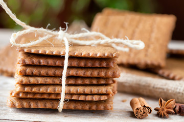 Swedish Biscuits Closeup