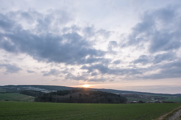 Landschaft im Fr&uuml;hjahr