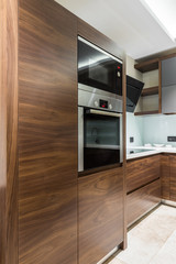 New kitchen in luxury home