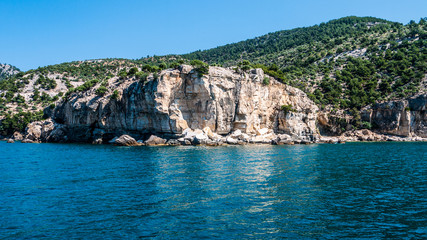 Thassos island. Greece.