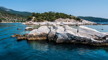 Thassos island. Greece.