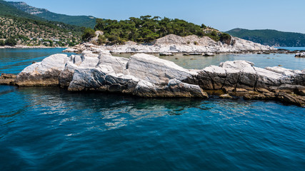 Thassos island. Greece.