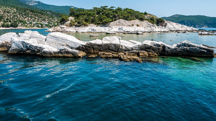 Thassos island. Greece.