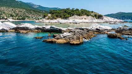 Thassos island. Greece.
