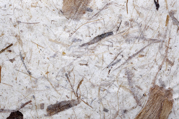 Natural banana paper made of plant fibers