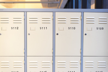 Metal School locker