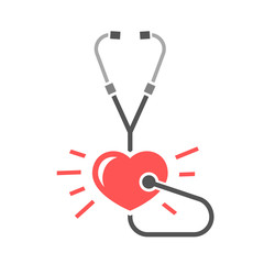 Stethoscope Heasrt Icon