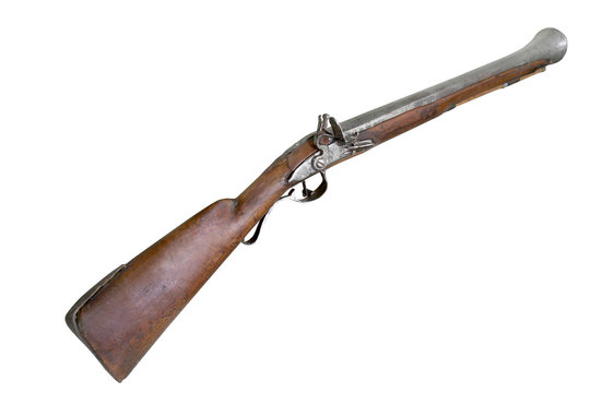Navy flint musket (gun)
