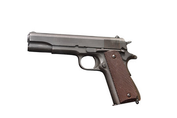 US Army Pistol Colt M1911 A1 Government Model - obrazy, fototapety, plakaty