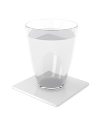 Glass of water