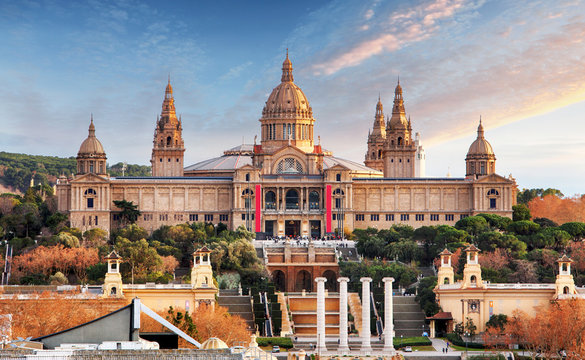 Placa de Espania -  National Museum, Barcelona, MNAC.