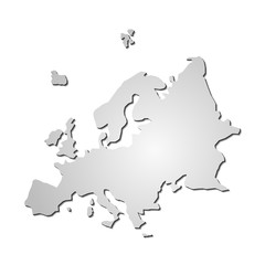 vector Europe map 
