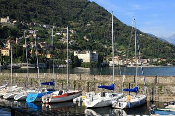 Gravedona am Comer see - Promenade - Hafen