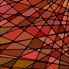 abstract vector stained-glass mosaic background