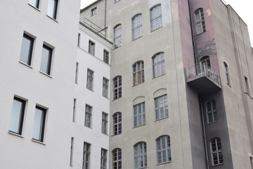 Obraz premium Berliner Hinterhof