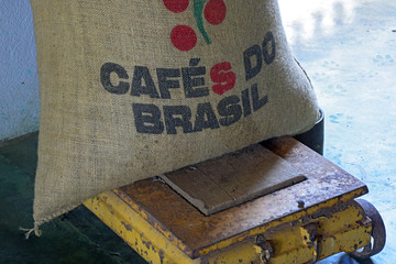 Brazilian coffee sack