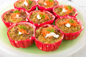 Gemüse- Muffins